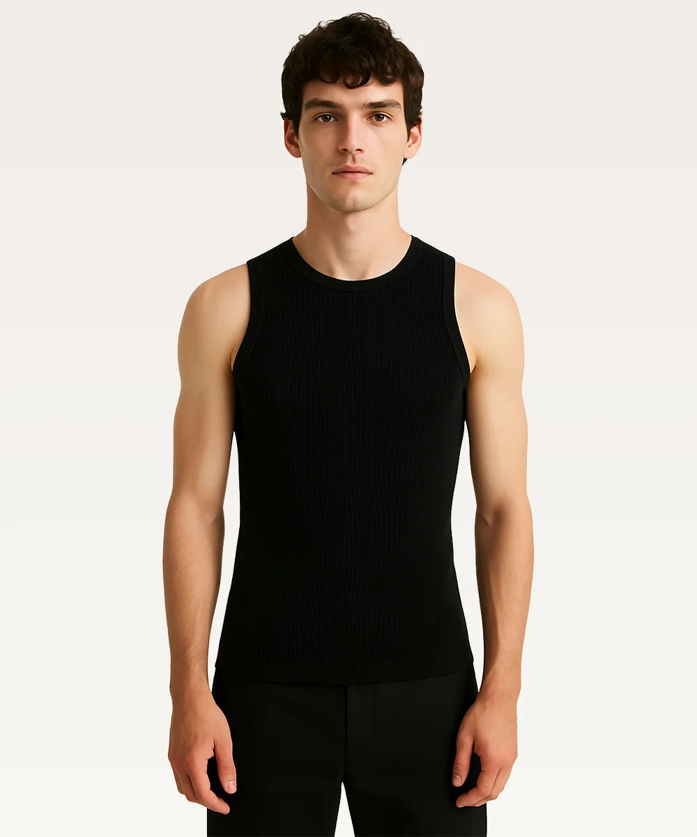 Men Sleeveless Cotton T-shirt