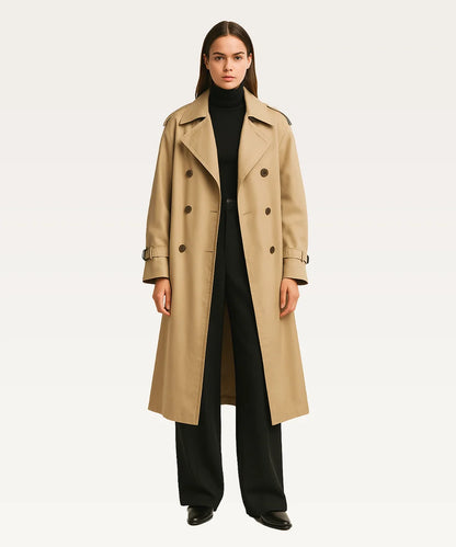 Mid-Length Trench Coat