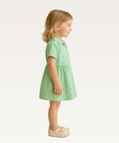 Baby Girls Printed Casual Dress