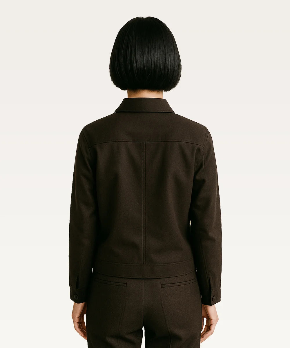 Woollen Bomber Jacket