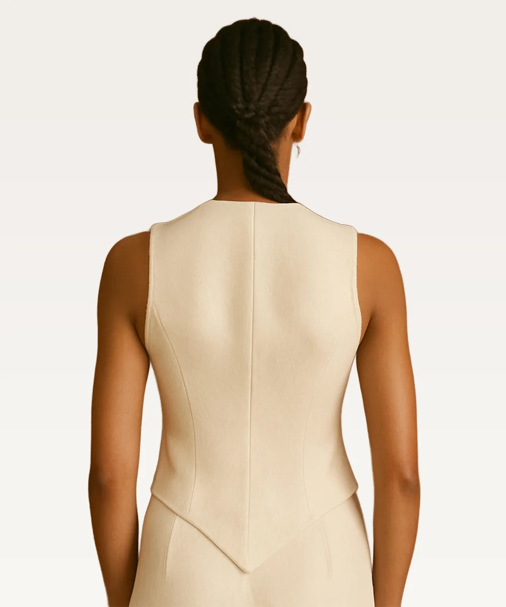 Round Neck Waistcoat
