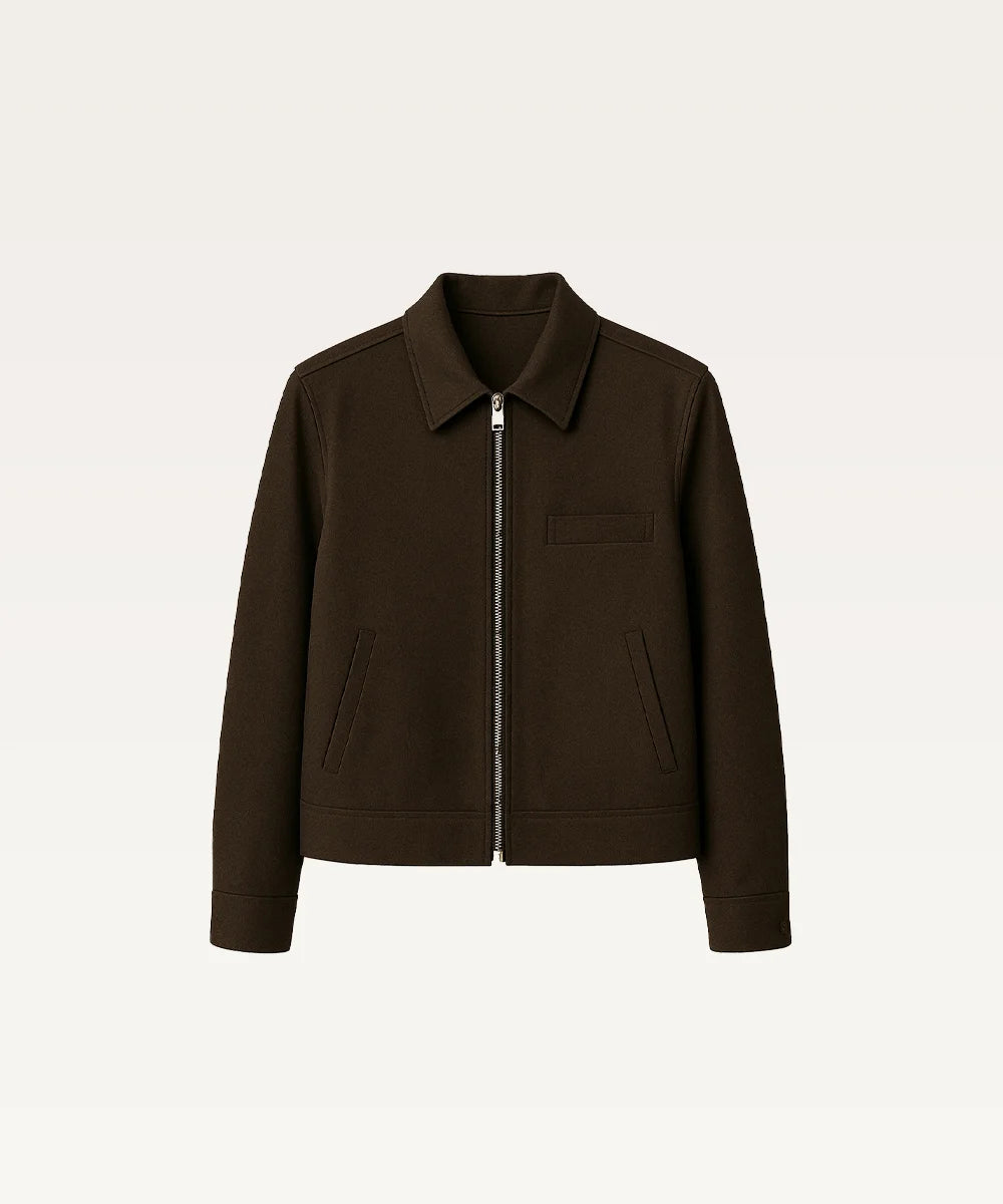 Woollen Bomber Jacket