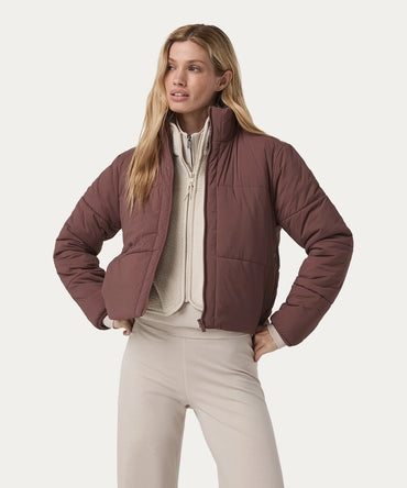 High Neck Puffer Jacket
