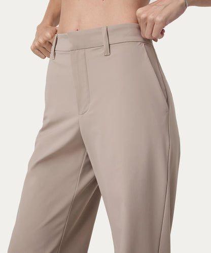 High Waist Tailored Pants