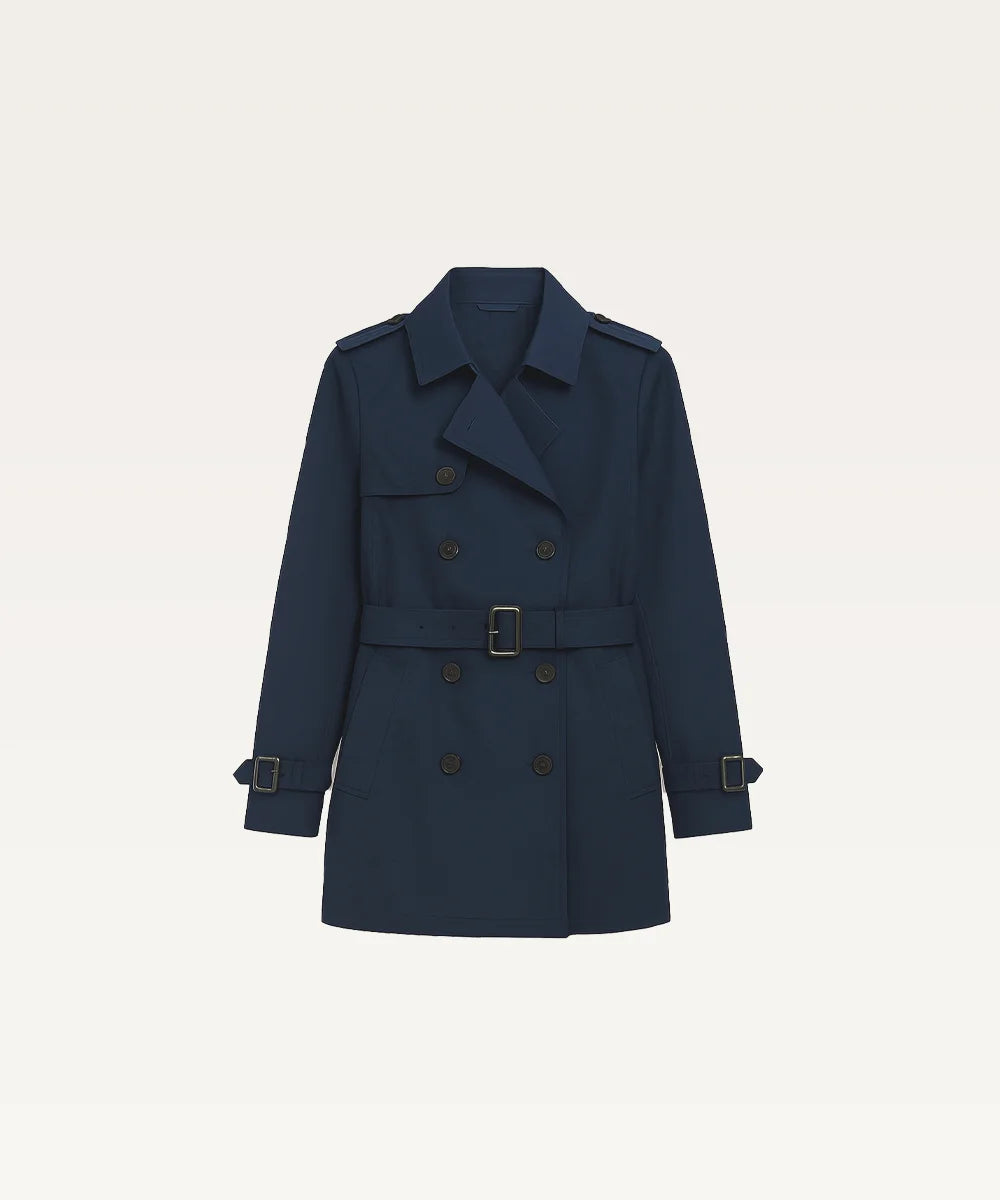Mid-Length Trench Coat