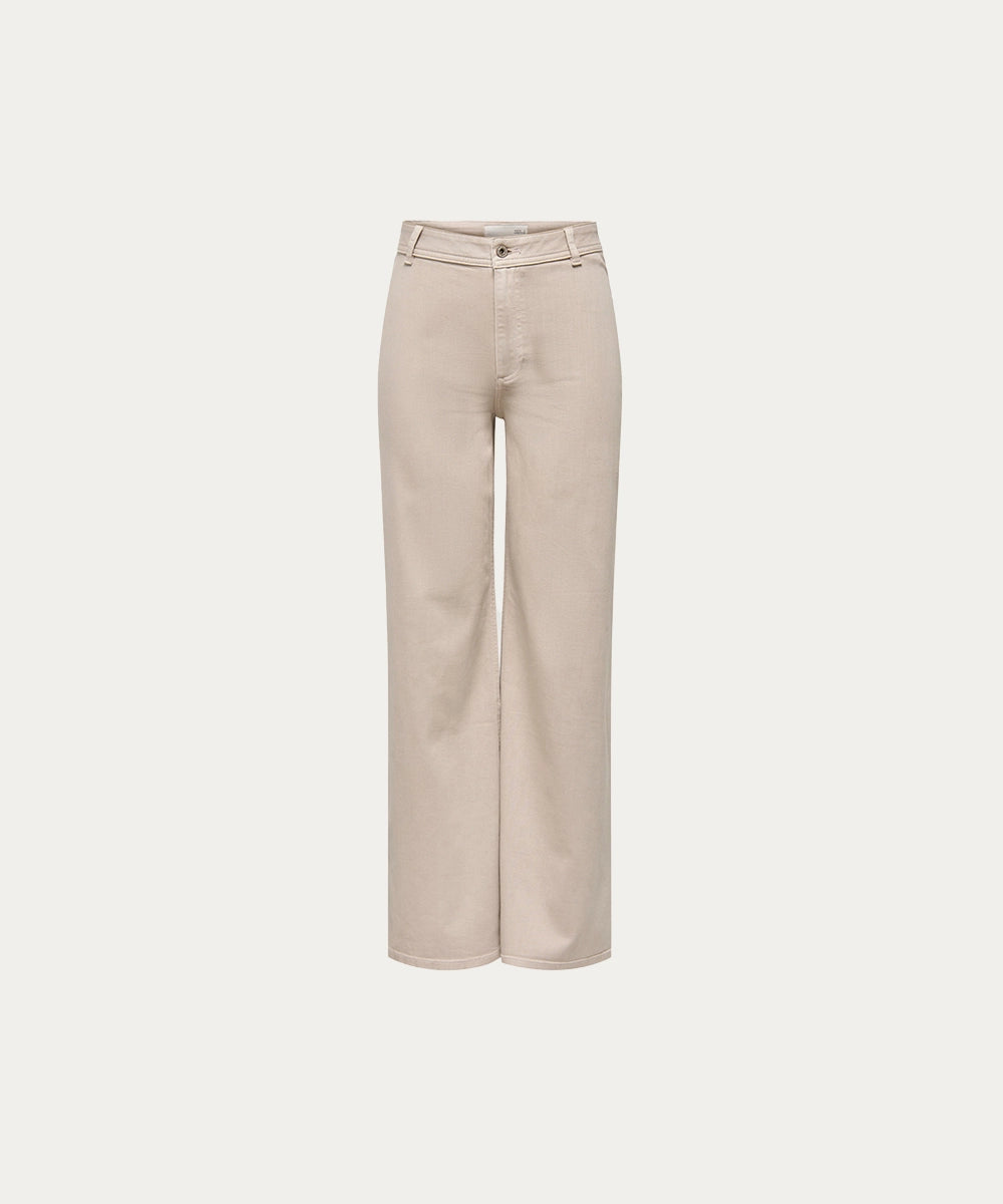 Straight Fit Wide Pants