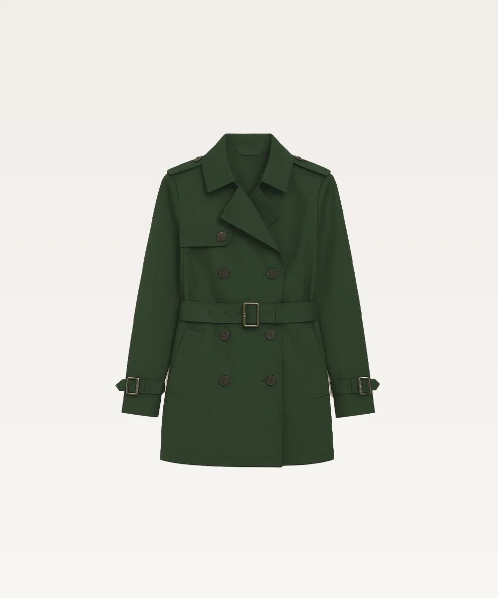 Mid-Length Trench Coat