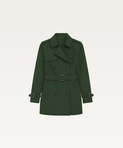 Mid-Length Trench Coat