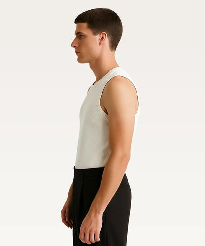 Men Sleeveless Cotton T-shirt