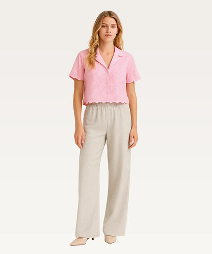 Women Collar Casual Shirt