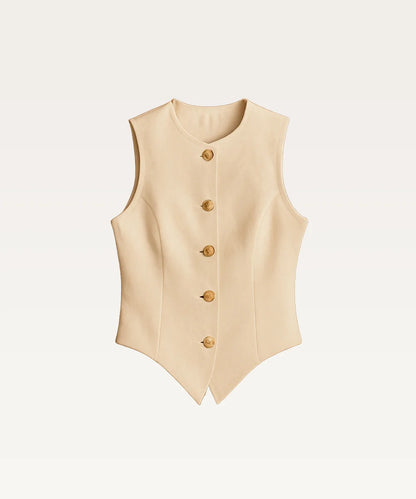 Round Neck Waistcoat
