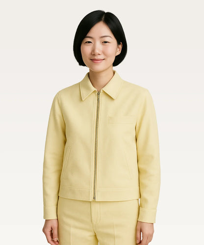 Woollen Bomber Jacket