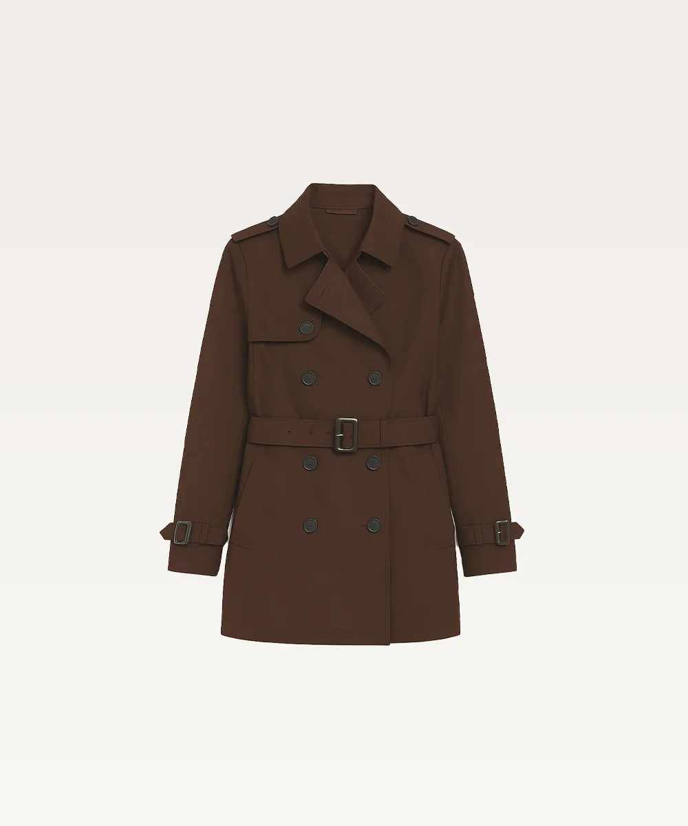 Mid-Length Trench Coat