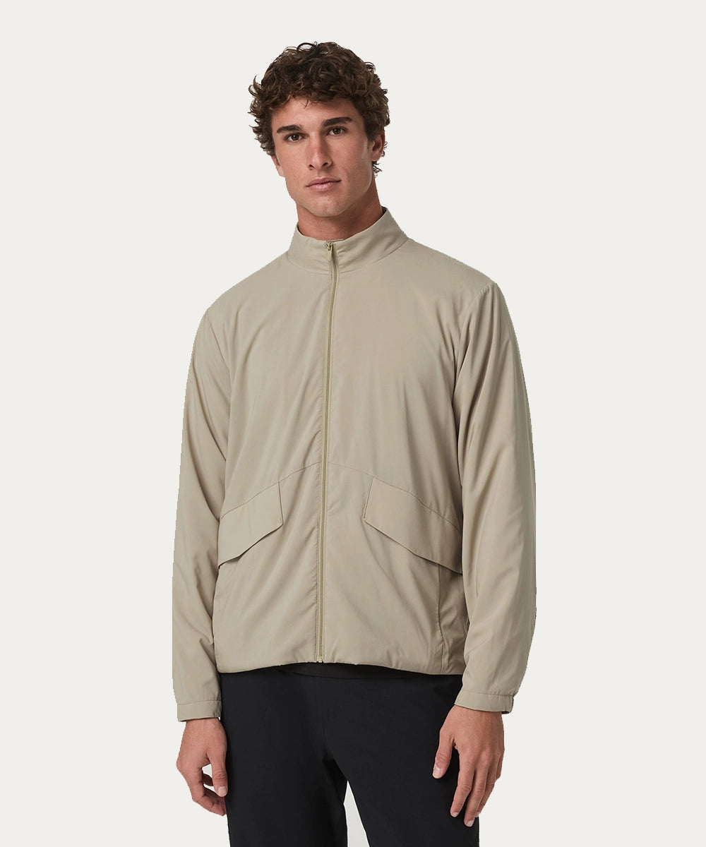 Men Lightweight Zip Jacket