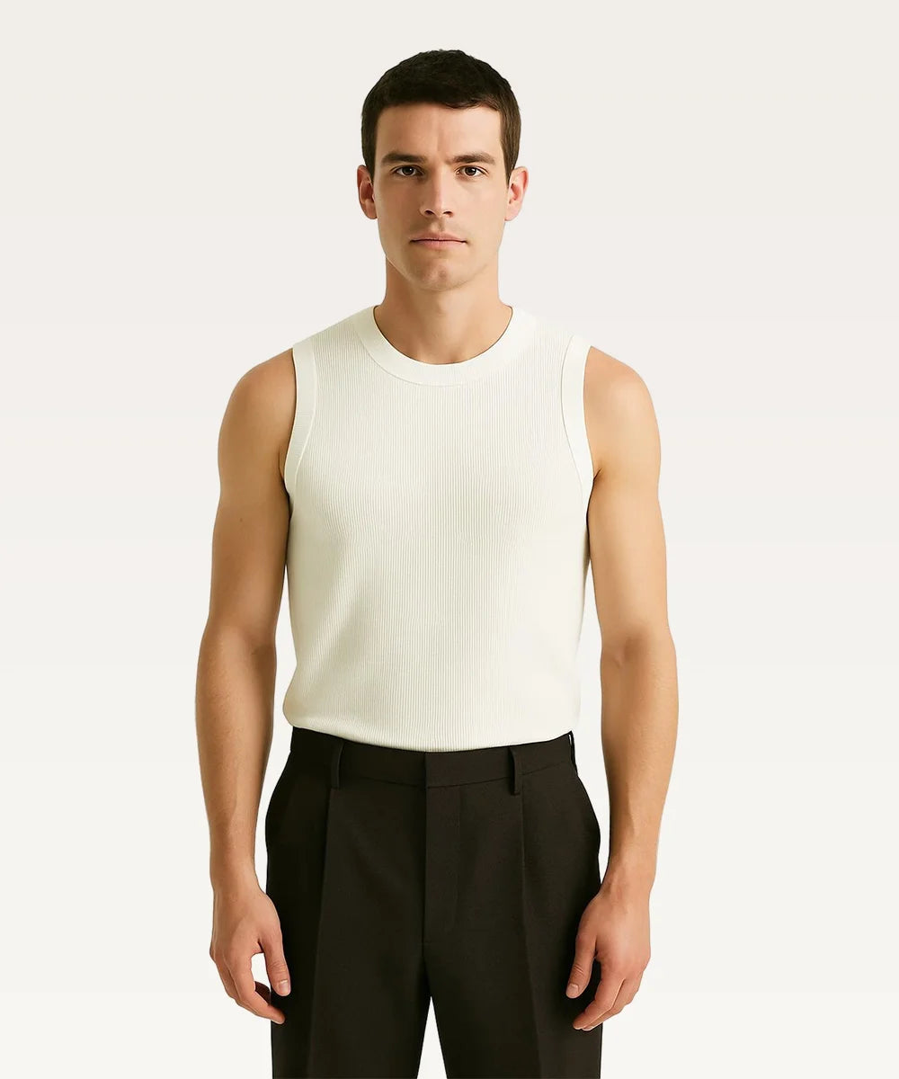 Men Sleeveless Cotton T-shirt